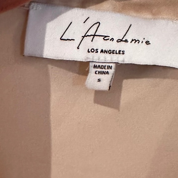 The Michelle Ivory Silk L'Academie Blouse - Size Small - Picture 2 of 2